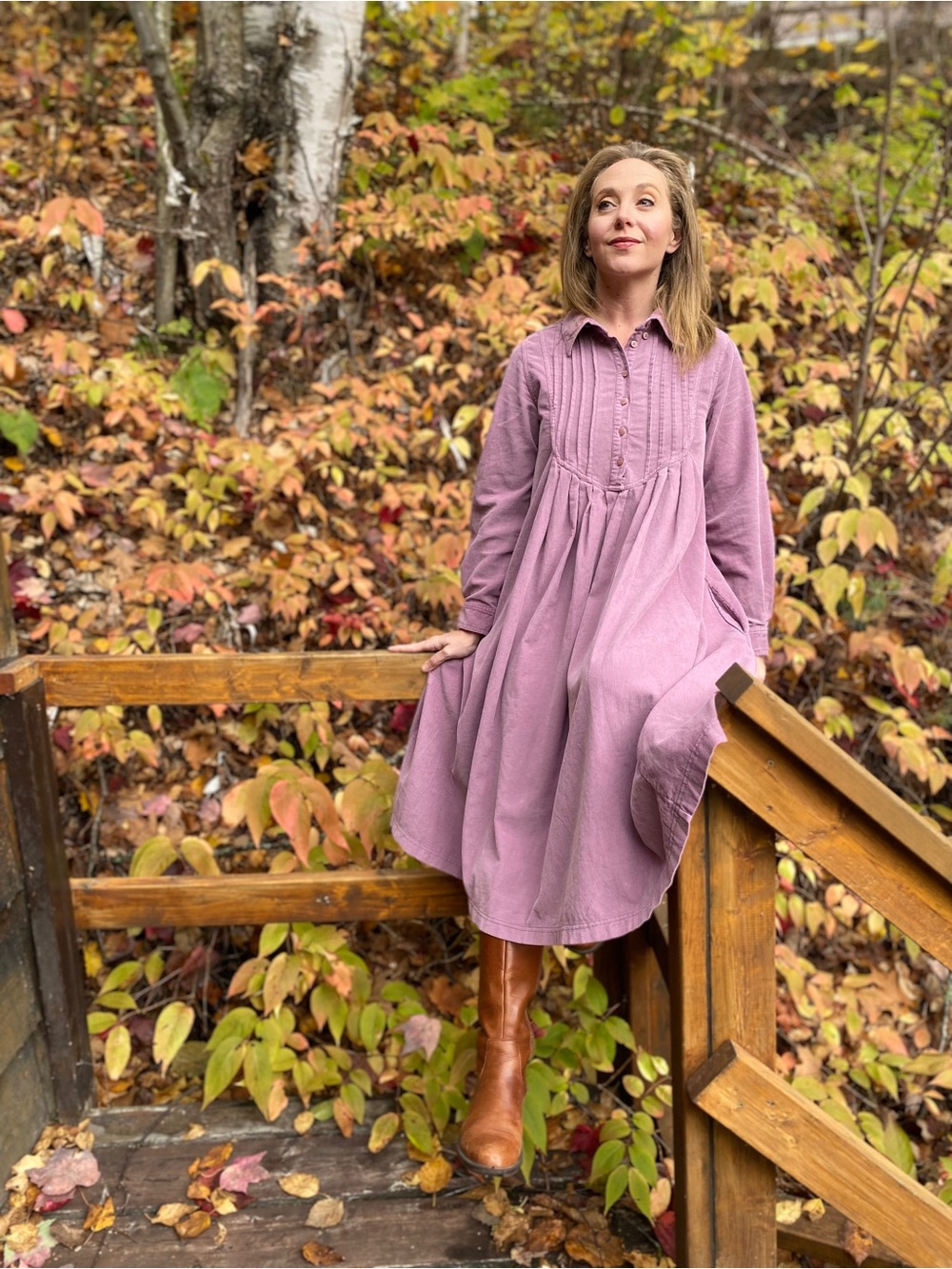 April Cornell dead stock with tags corduroy fall dress